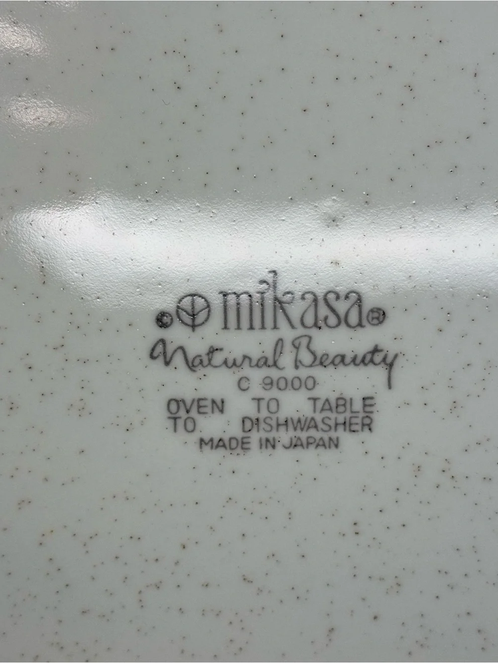 VTG 1976–1979 Mikasa Natural Beauty C9000 Serving Platter, Made in Japan IOB